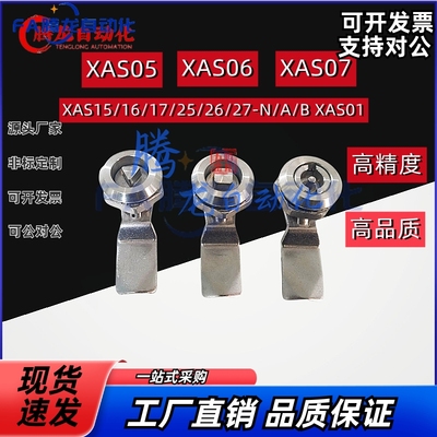 XAS05/07/06/15/16/17/25/26/27-N/A/B XAS01不锈钢锌合金圆柱锁