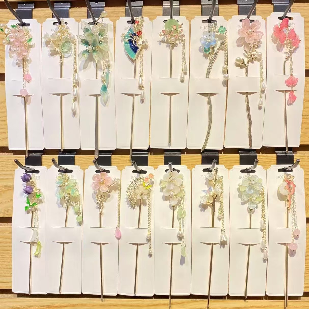 古风汉服流苏发簪新中式高级感