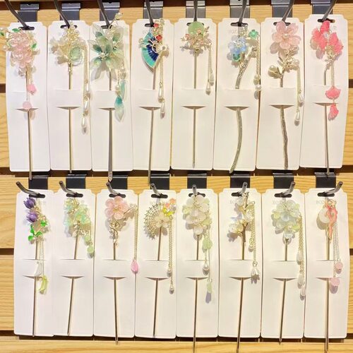 古风汉服流苏发簪新中式高级感