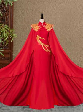 凤仪锦昭-（隆佳秀走秀旗袍112015）