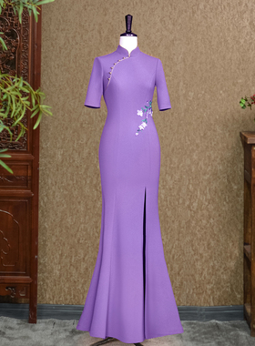 婷绢-（隆佳秀走秀旗袍111998）