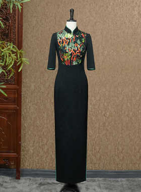 墨袖留香-（隆佳秀走秀旗袍111301）