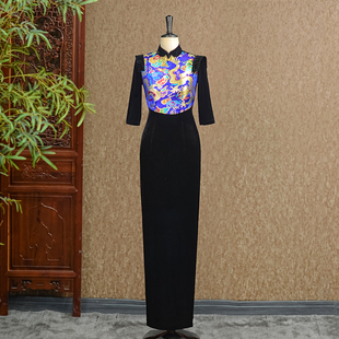 龙腾旗袍-（隆佳秀走秀旗袍111904）