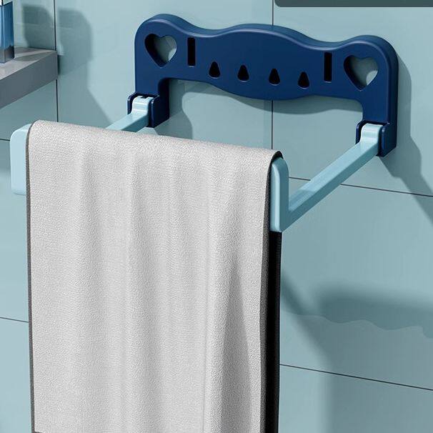 脸盆架免打孔卫生间挂壁置物架浴室盆子折叠收纳架洗脸盆架子挂