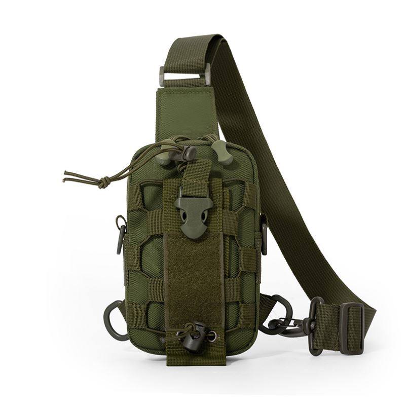 户外小挎包男士徒步登山迷你小包男款运动手机小斜挎包男