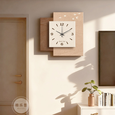 中古风创意时钟挂墙2025新款