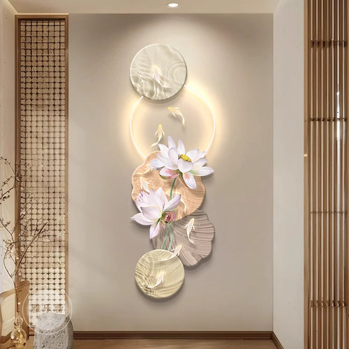 led灯画走廊尽头高级感挂画