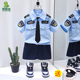 六一儿童警察服套装 男童警官服小交警制服角色扮演警长服装 演出服