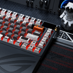 苍海月观察者键帽机械键盘原厂透光透明魔导士rog夜魔RAINY75雨