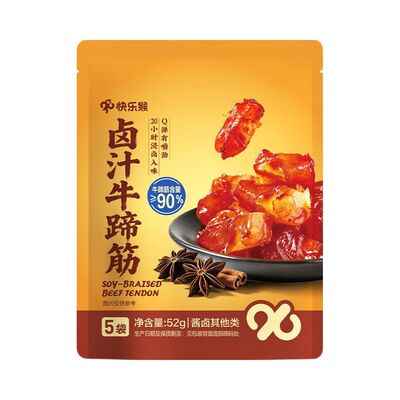 快乐猴超市卤汁牛蹄筋52g