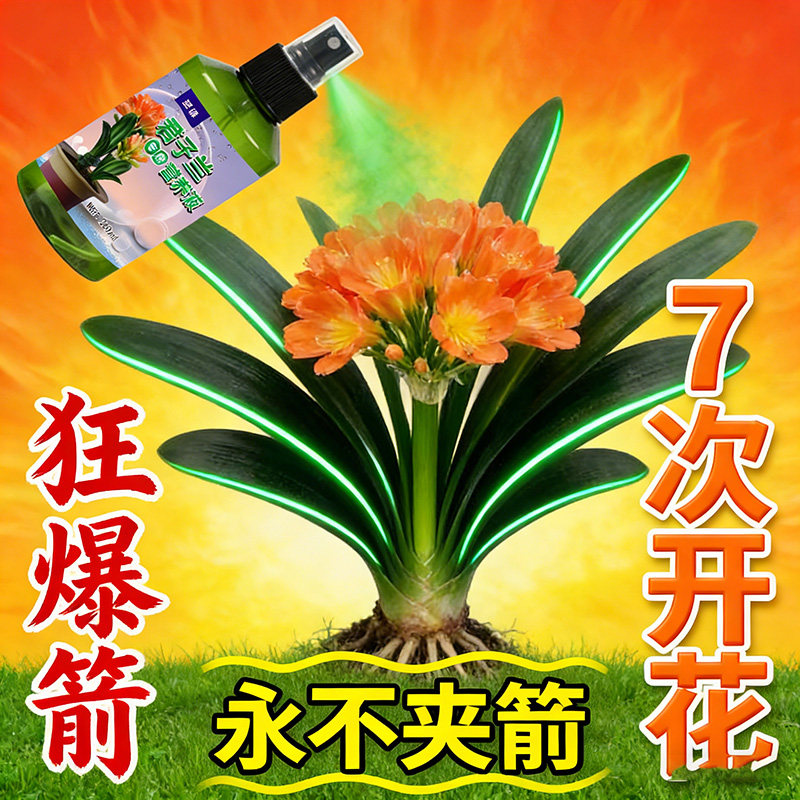 君子兰专用营养液黄叶干尖烂根不开花催箭催花催芽生根室内外盆栽,鲜花速递/花卉仿真/绿植园艺,家庭园艺肥料,淘宝优惠券,粉丝福利购,淘宝优惠卷