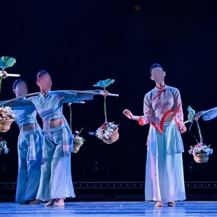 舞蹈演出表演服定制 同款 长三角舞蹈展演女子群舞 船娘幸福歌