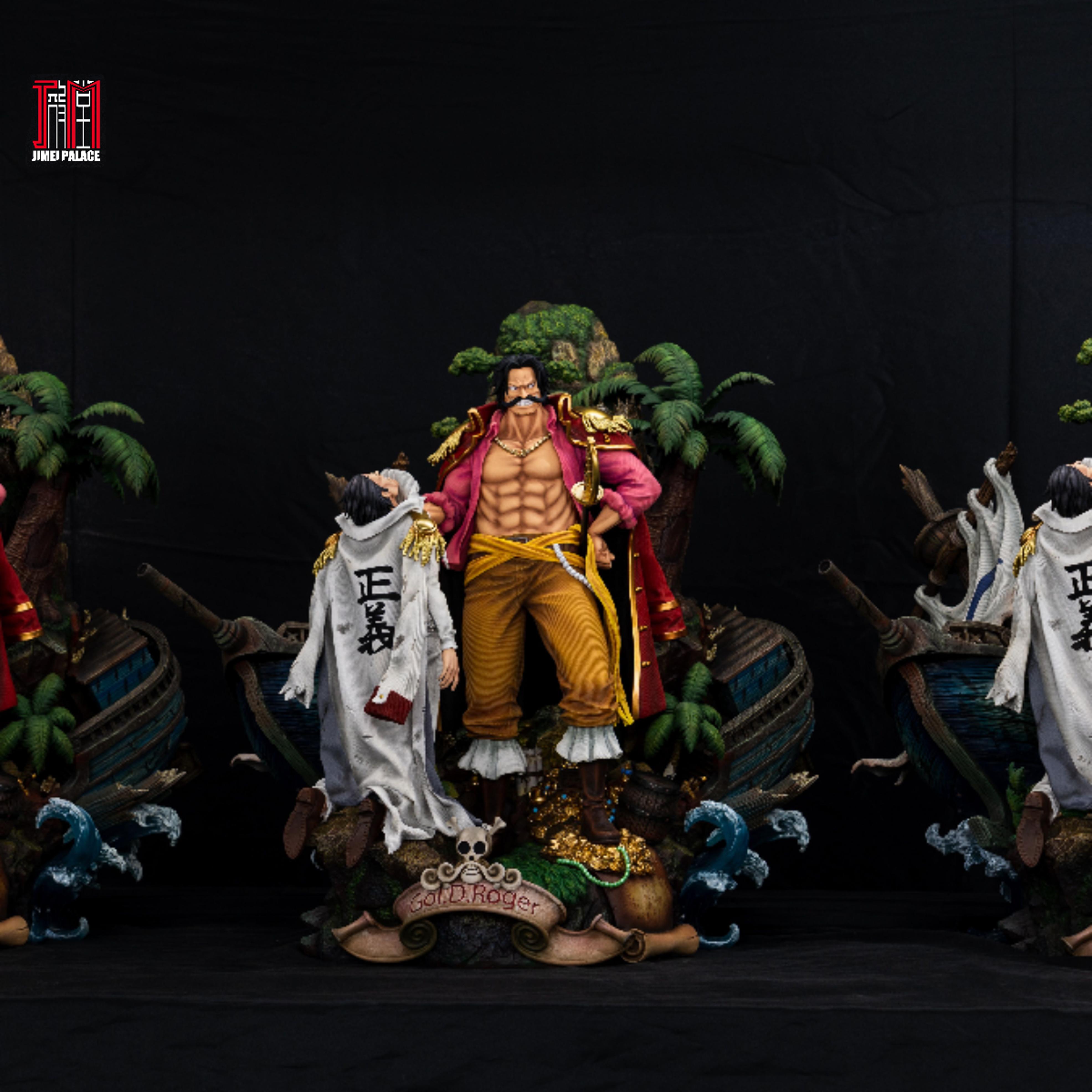 集美殿堂海贼罗杰雕像展示链接