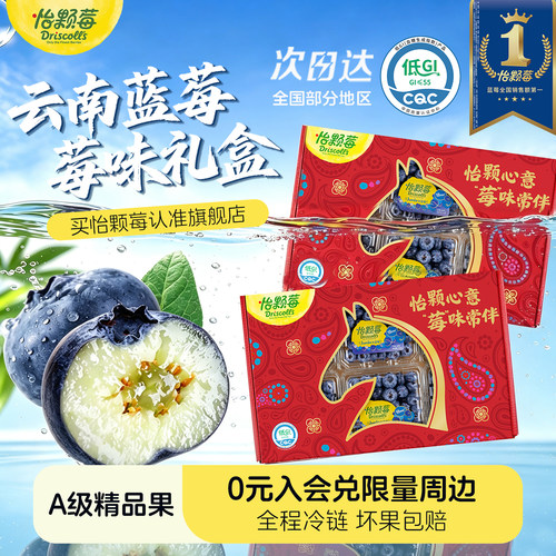 【精美礼盒】怡颗莓蓝莓节日送礼