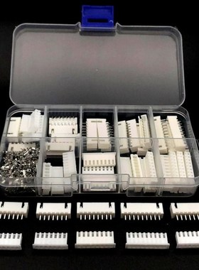 260pcs XH2.54 6p 7p 8p 9p 10pin 2.54mm Pitch Terminal Kit /