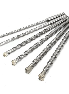 6pcs 210mm 6/8/10/12/14/16mm SDS Plus Crosshead Twin spiral