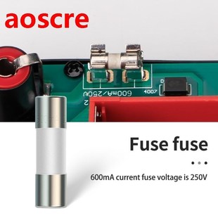 Fuse 10A 10pcs 600mA 20pcs Instrument For Ceramic Multimeter