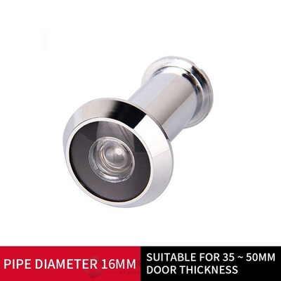 *200 Degree Wide Angle Peephole Security Hidden Door Adjusta
