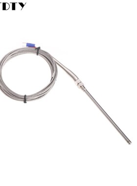 3m/10ft K type Thermocouple 100mm Probe Stainless Steel High