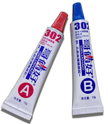 AB glue total 20g metal rubber universal glue 302 glue epoxy