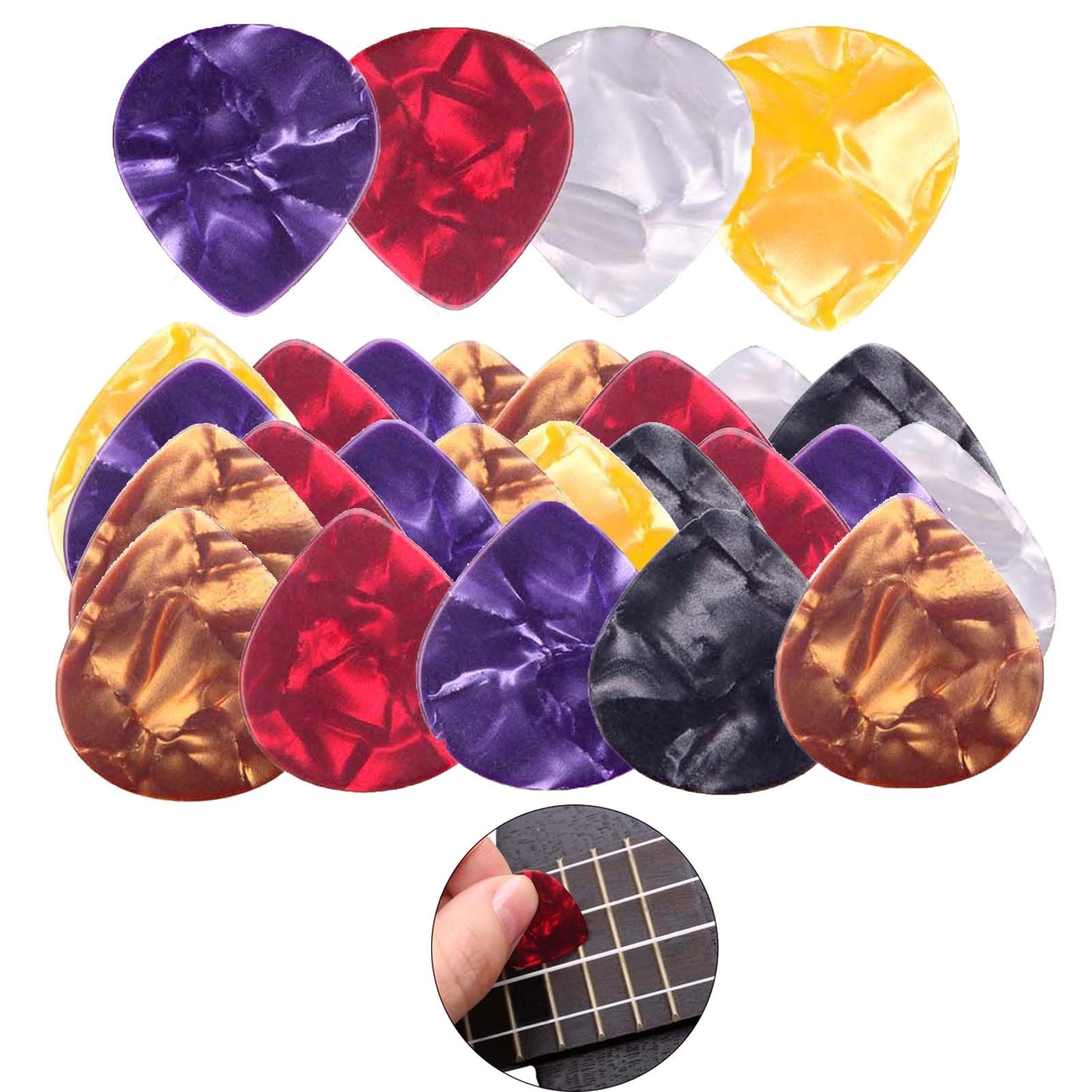 100Pcs/Set Electric Guitar Picks Acoustic Music Picks