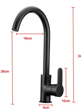 Black Faucet Black Copper Bathroom Basin Faucet 360 Rotatabl