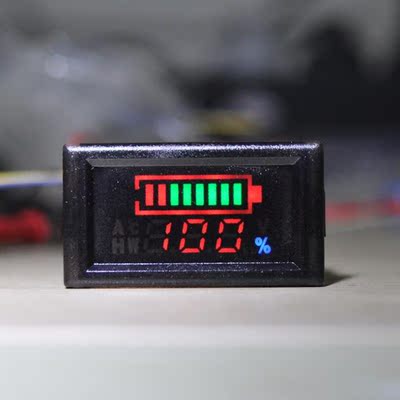DC 6-120V 12V 24V 48V Waterproof Battery Capacity Voltage In