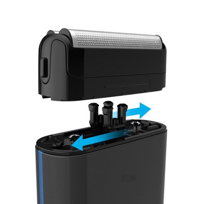 for  Electric Shaver Men USB Rechargeable Reciprocating 2 Cu