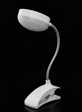 Flexible Clip-on Table Lamp LED Clamp Reading Study Bed Lapt