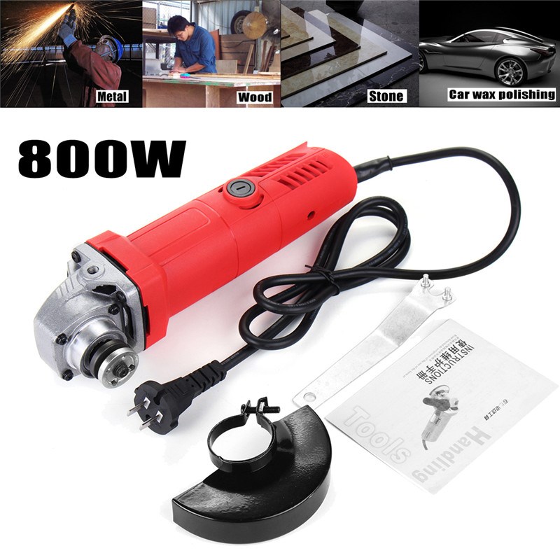 800W 220V Portable Electric Angle Grinder Muti-Function Hous