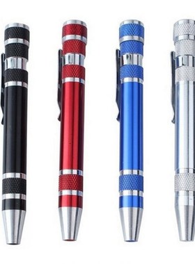 8 in 1 Handle Phone Repair Hand Tools Kit Precision Pen Alum