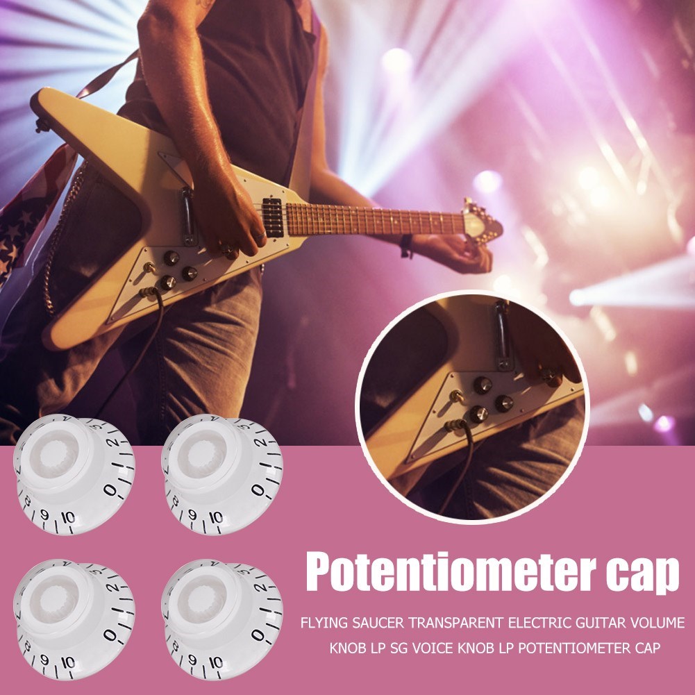 Guitar Volume Tone Knoob Musical Enjoyable Instrument Acryli