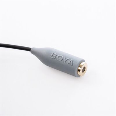 BOYA BY-CIP2 3.5mm to TRRS TRS Microphone Cable Adapter for