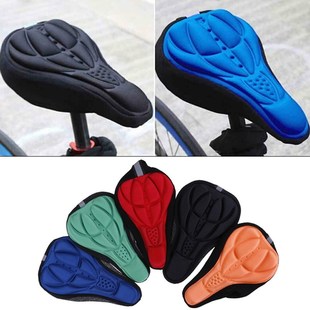 1Pc 3D Soft Bike Seat Cover Comfortable Foam Seat Bicycle Sa