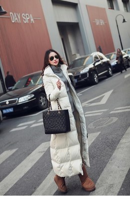 2019 new winter coats  plus size white black navy blue win r
