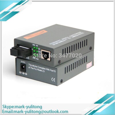 NEW HTB-GS-03-A/B Optical Fiber Media Converter Fiber Transc