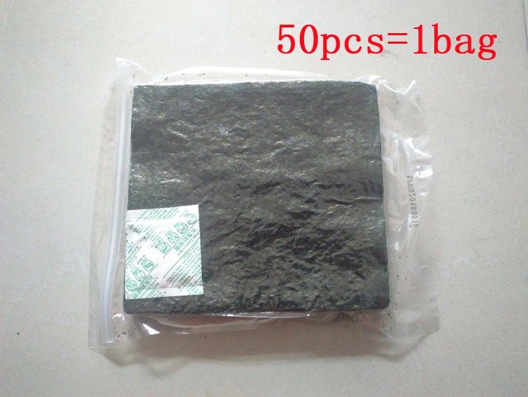 50pcs=1set algas nori sushi seaweed,  sushi nori seaweed set