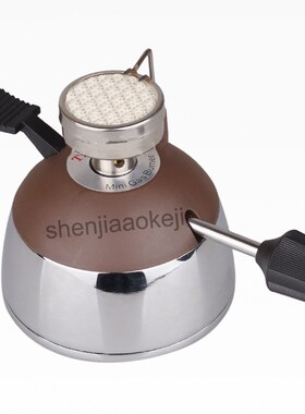 mini portable gas burner camping gas stove picnic cooking fu