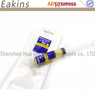 MECHANIC Solder Flux Paste MCN225 No cleaning Syringes 适用