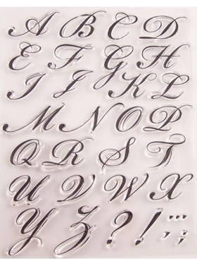 Cake Tool Alphabet Cookie Cutter DIY  Embosser Manual Stamp