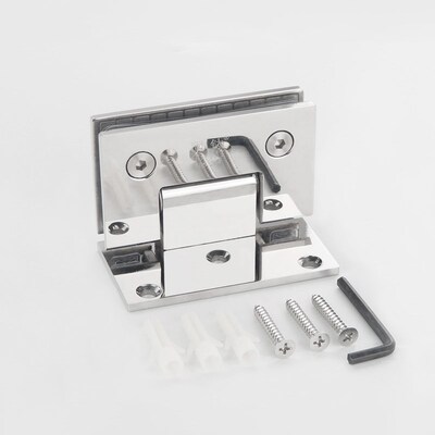Glass Door Bathrooms Stainless Steel 304 Wall Mount Glass Sh