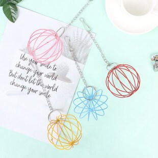 Stainless Steel Hamster Grass Ball Rack Feeder For Hamster G