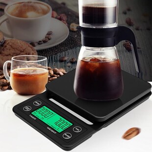 Household Coffee Weighing 0.1g Drip Coffee Scale With Timer