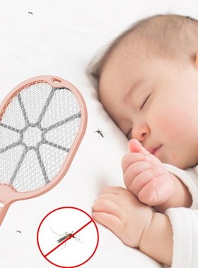 2 in 1 Electric Fly Swatter Mosquito Bug Zapper Killers Inse