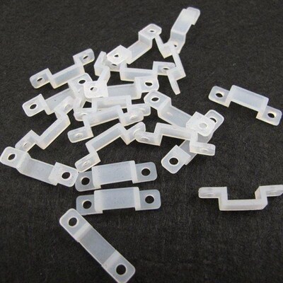 50Pcs/lot Silicone LED Strip Holder Fixing LED Strips Light