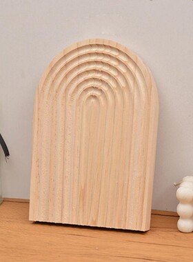 Wavy Wooden Storage Tray Fruits/cake/bread/desserts Plates R