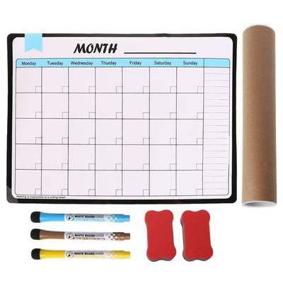 Monthly Planner Soft Magnetic Whiteboard Fridge Magnets Draw