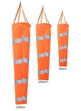 80/100/150CM Aviation Reflective Belt Windsock Outdoor Rip-s