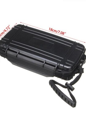 Cigar Plastic Travel Humidor Case - Waterproof, Dustproof, S