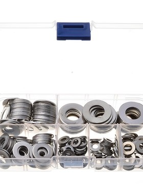 270PCS 304 Stainless Steel Durable Washers Metric Flat Gaske